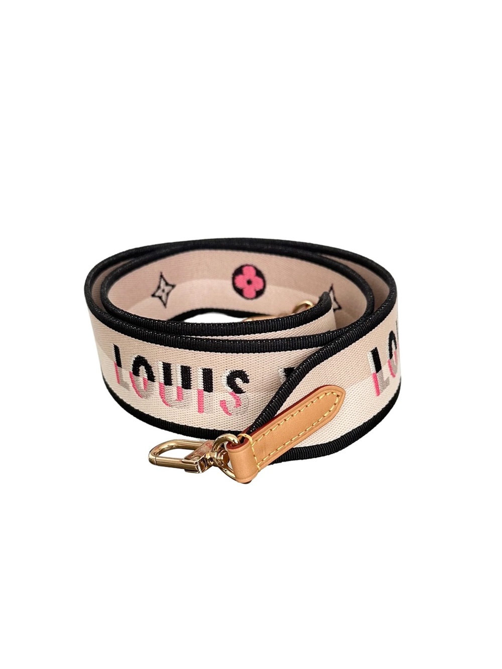 Louis Vuitton Jacquard Shoulder Guitar Strap
